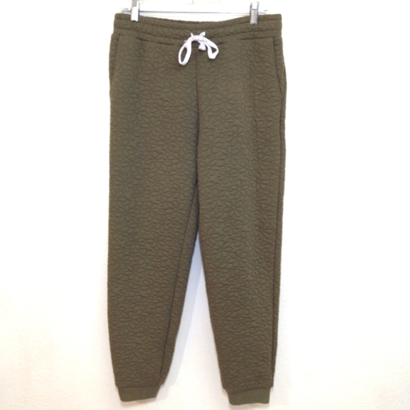 Madewell Flower Puff Retro Jacquard Lounge Pants - Picture 1 of 12